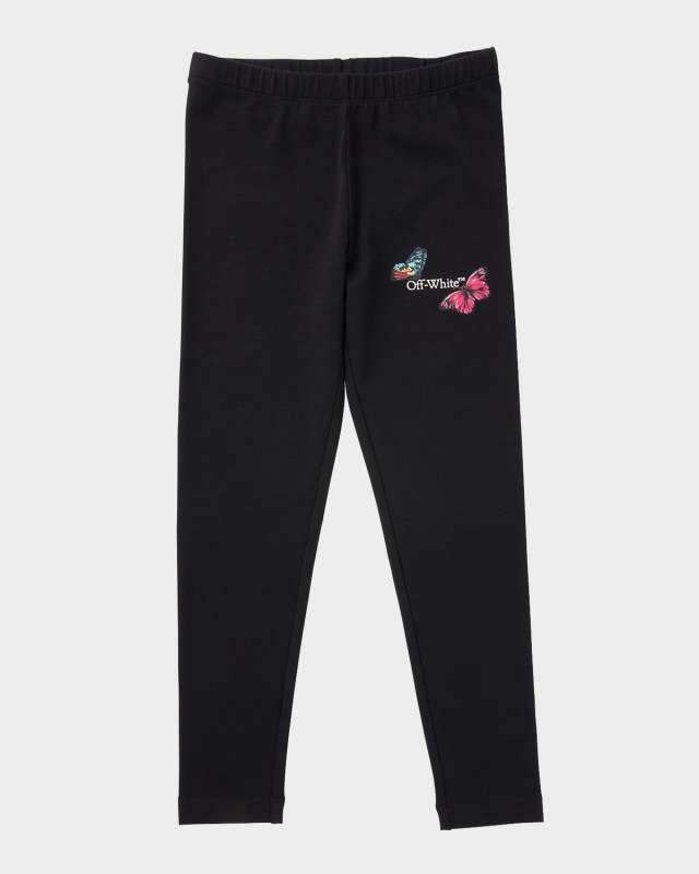 Girl's Bookish Butterfly Leggings, Size